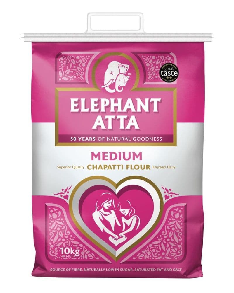 Elephant Atta Medium Chapati Flour Buy Online at the Asian