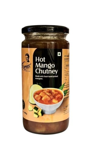 Ferns HOT Mango Chutney | Buy Online at The Asian Cookshop.