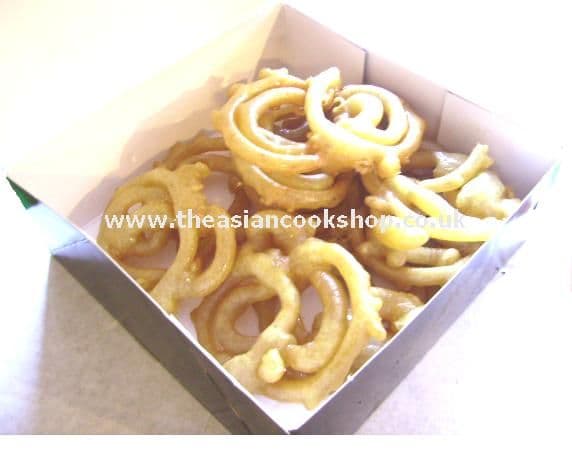 Fresh Jilabee [Jalebi] | Buy Online at The Asian Cookshop.