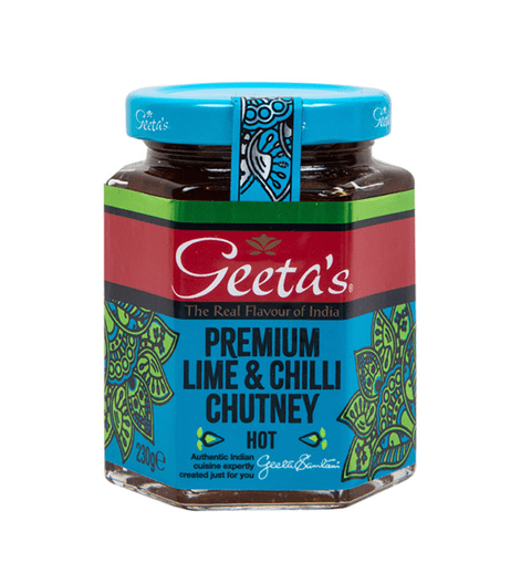 Geeta's Lime & Chilli Chutney (Premium)