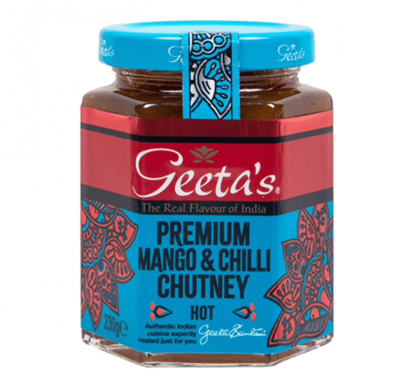 Geeta's Mango & Chilli Chutney | Buy Online at the Asian Cookshop