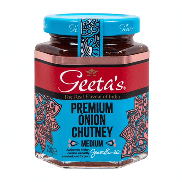 Geeta's Premium Onion Chutney | Buy Online at The Asian Cookshop