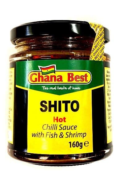 Ghana Best Shito (Hot Chilli Sauce with Shrimp & Fish) | Buy Online at The Asian Cookshop.
