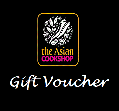 Asian Cookshop Gift Voucher | Buy Online at The Asian Cookshop.