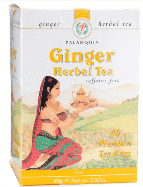 Ginger Herbal Tea 40 Bags by Palanquin