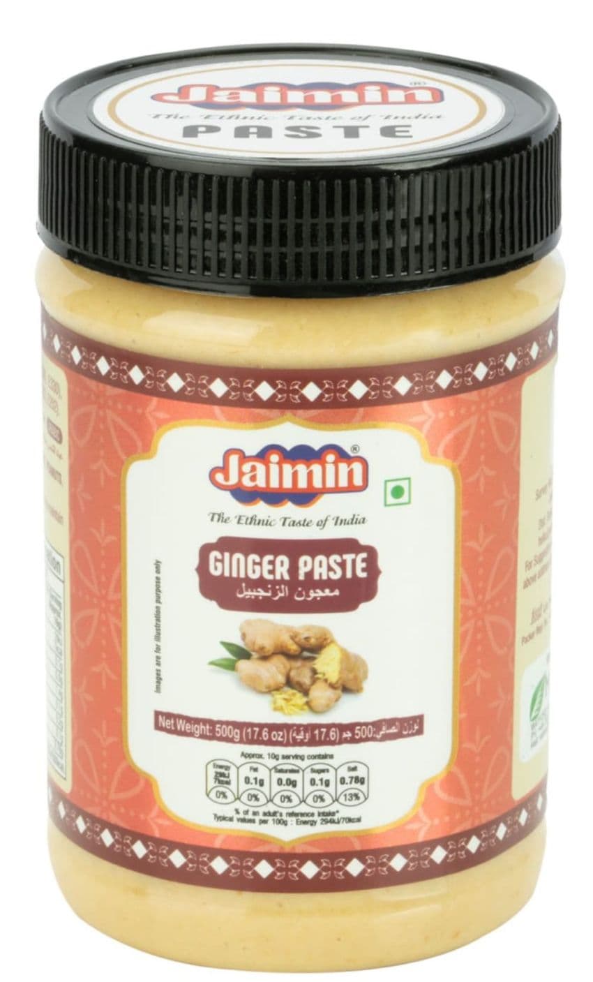 Ginger Paste 500g by Jaimin | Buy Online at The Asian Cookshop