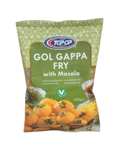 Gol Gappa Fry (with Masala) (Raw Pani Puri Pellets) | Buy Online at the Asian Cookshop