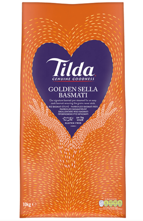 Golden Sella (Easy Cook) Basmati Rice 10kg by Tilda