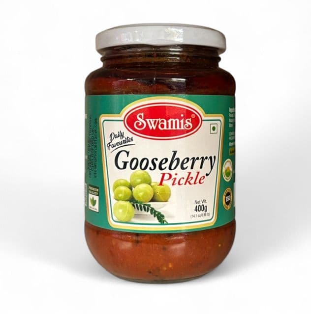 Gooseberry Pickle (Amla) by Swamis | Buy Online at the Asian Cookshop