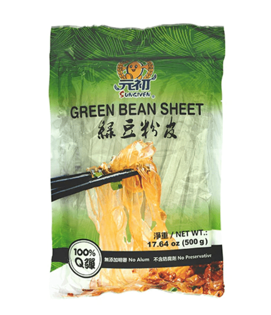 Green Bean Sheet Noodles (Thick Glass Noodles) | Buy Online at the Asian Cookshop