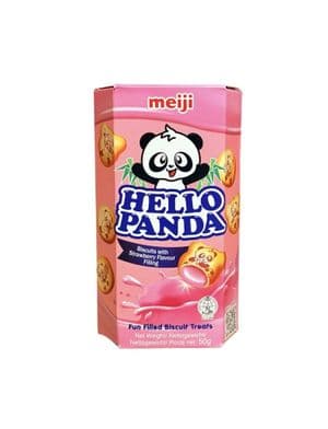 Hello Panda Strawberry Biscuits