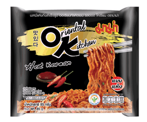 Hot Korean Instant Noodles by Oriental Kitchen