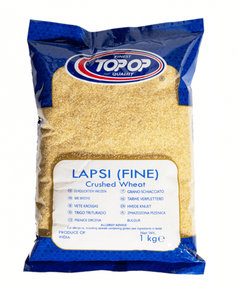 Indian Lapsi Fine (Crushed Broken Wheat) (Dalia / Fada) (Bulgar/Bulgur) 1KG