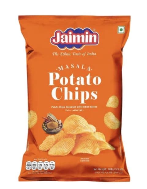 Indian Potato Chips (Masala Flavour Crisps) by Jaimin