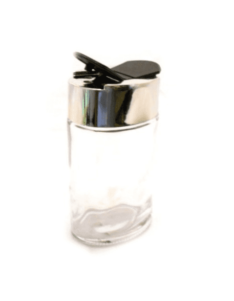 Individual Glass Flip Top Spice Jar (Each)