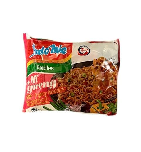 Indomie Mi Goreng Pedas Hot & Spicy Instant Noodles