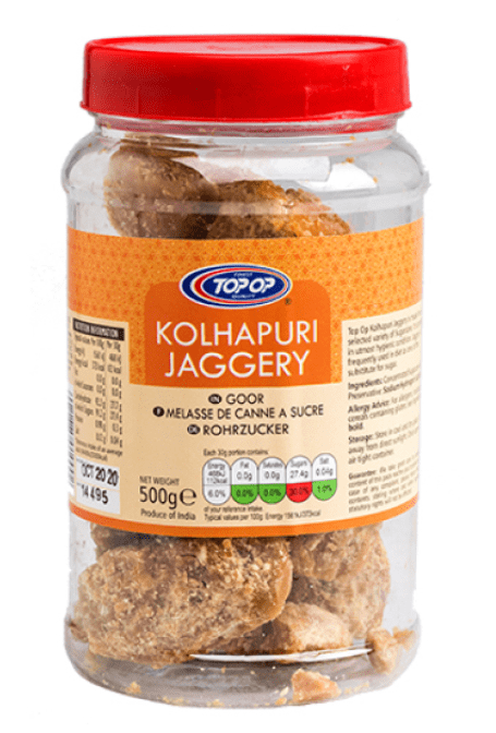 Jaggery Goor (Pieces) 500g Jar | Buy Online at the Asian Cookshop