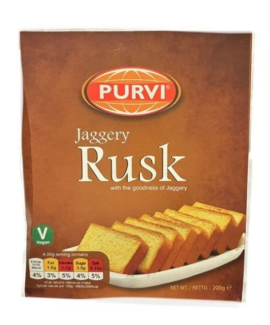 Jaggery Rusk Jaggery Rusk by Purvi | Buy Online at the Asian Cookshop
