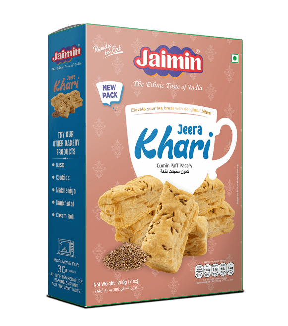 Jaimin Jeera Khari (Cumin Puff Pastry Snack) | Buy Online at the Asian Cookshop