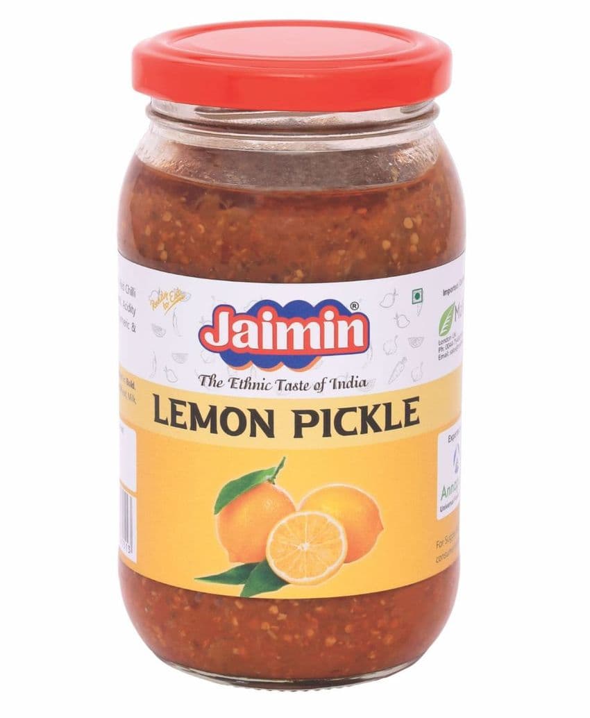 Jaimin Lemon Pickle | Buy Online at the Asian Cookshop