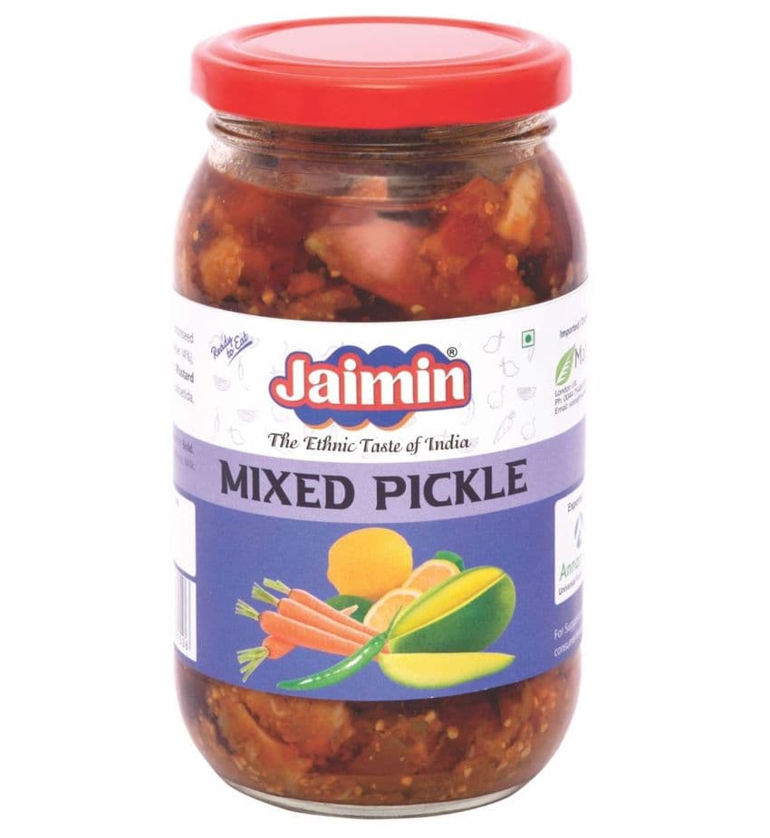 Jaimin Mixed Pickle | Buy Online at the Asian Cookshop