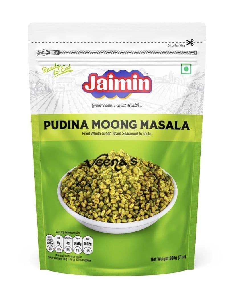 Jaimin Pudina Moong Masala | Buy Online at the Asian Cookshop