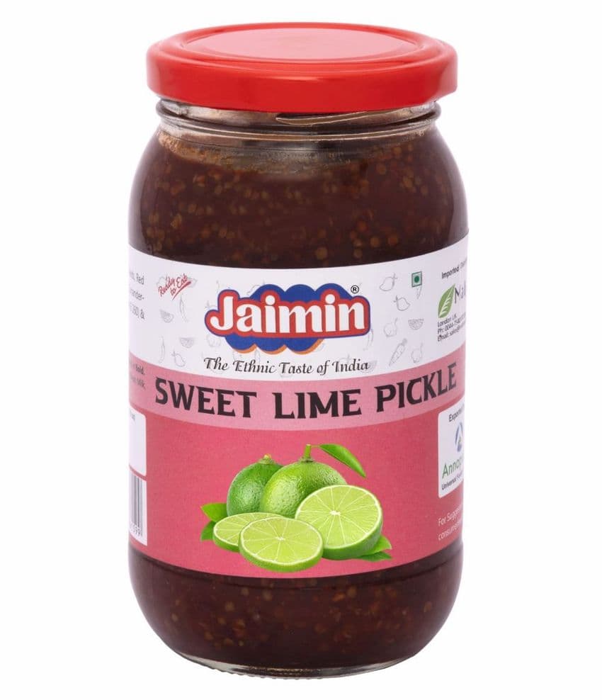 Jaimin Sweet Lime Pickle | Buy Online at the Asian Cookshop