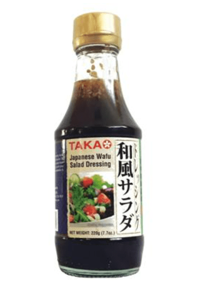 Japanese Wafu Salad Dressing by Takao | Buy Online at the Asian Cookshop