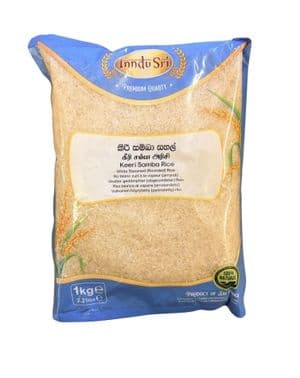 Keeri Samba Rice 1KG (White Steamed Round Rice)