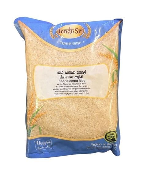 Keeri Samba Rice 1KG (White Steamed Round Rice)
