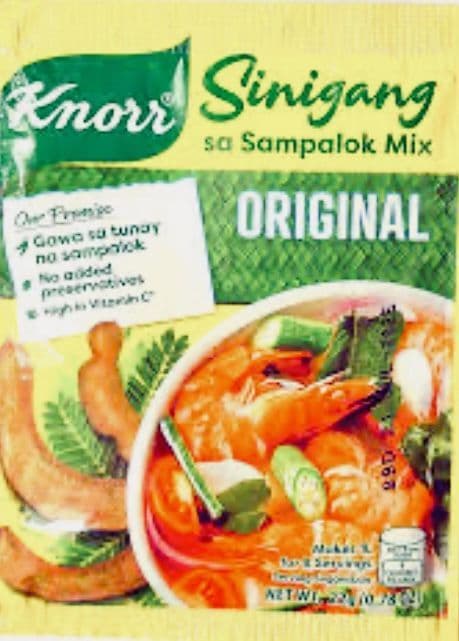 Knorr Sinigang Sa Sampalok Mix (Tamarind Soup Broth)