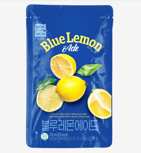 Korean Pouch Drink (Blue Lemon Ade)
