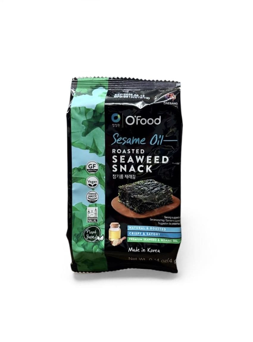 Korean Seasoned Seaweed Snack (4g) | Buy Online at the Asian Cookshop