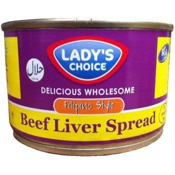 Lady's Choice Beef Liver Spread (Filipino Style) | Buy Online at The Asian Cookshop