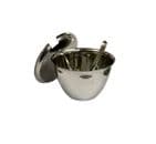 Large Stainless Steel Serving Pot (with Spoon & Lid) | Buy Online at the Asian Cookshop