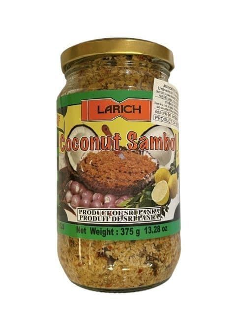 Larich Coconut Sambol (Vegetarian) | Buy Online at the Asian Cookshop