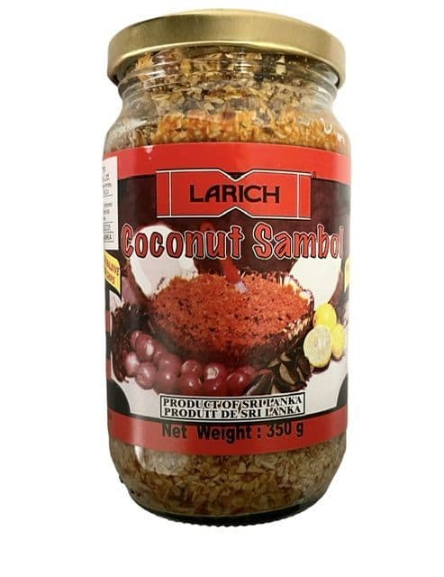 Larich Red Coconut Sambol (with Maldive Fish) (Dry Coconut Chutney) | Buy Online at the Asian Cookshop