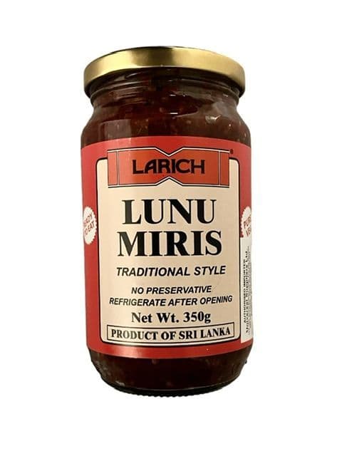 Larich Sri Lankan Lunu Miris (Chilli & Onion Sambol)