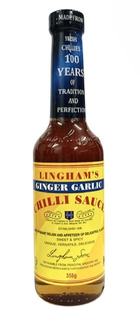 Linghams Ginger Garlic Chilli Sauce | Buy Online at The Asian Cookshop