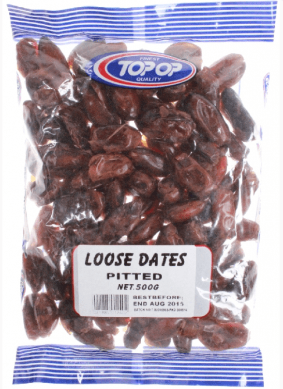 Loose Pitted Dates 500g | Buy Online at the Asian Cookshop