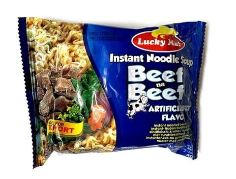 Lucky Me Beef Flavour Instant Noodles