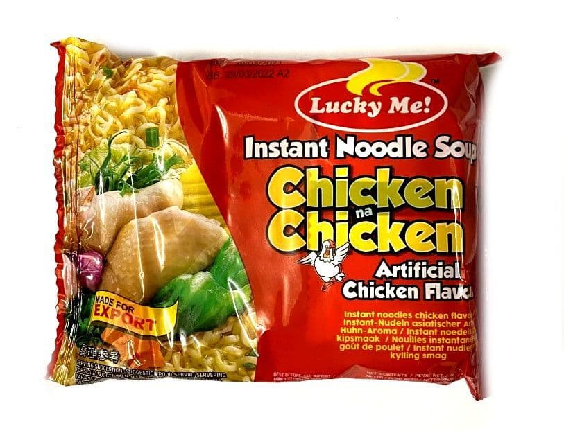 Lucky Me Chicken Flavour Instant Noodles | Buy Online at The Asian Cookshop