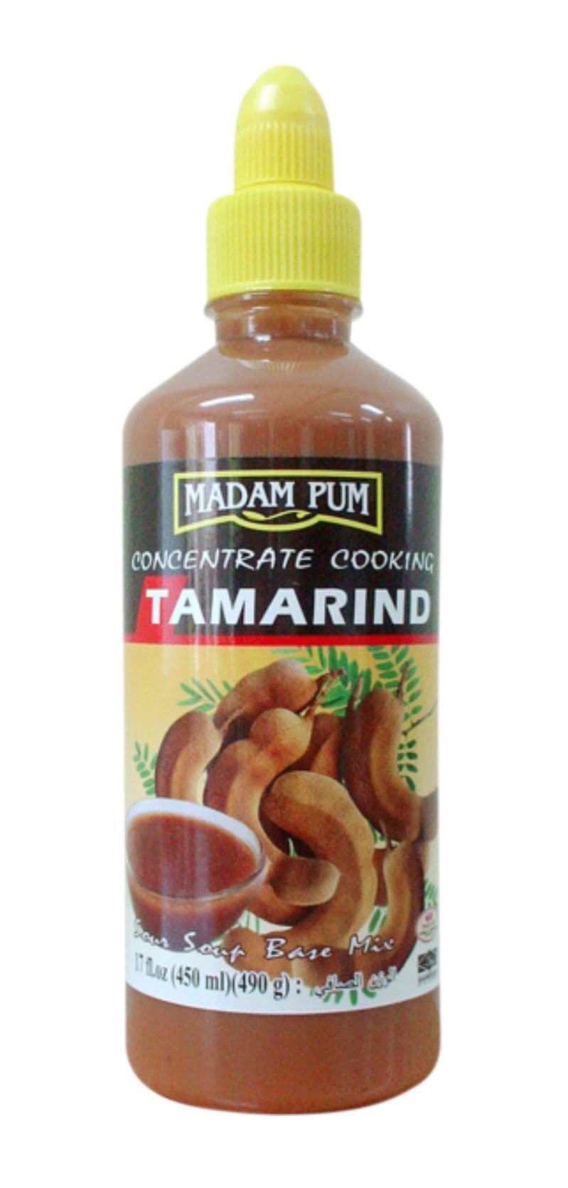 Madam Pum Cooking Tamarind (Concentrate) (Squeezy) | Buy Online at The Asian Cookshop.