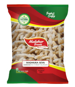 Madhura Seva (Sweet Stick Snack) by Malabar Treats