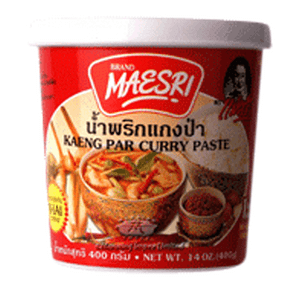 Mae Sri Jungle Curry Paste (Kaeng Par) 400g