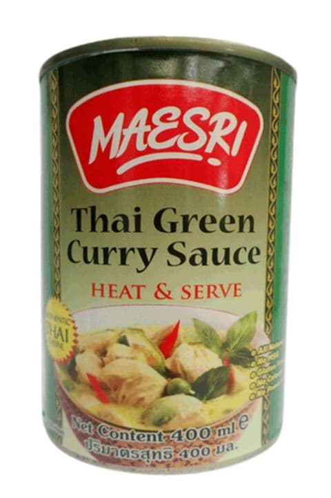 Maesri Green Curry Sauce (Heat & Serve)