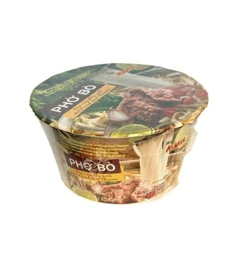 Mama Pho Bo (Beef Soup Flavour) Instant Bowl Noodles