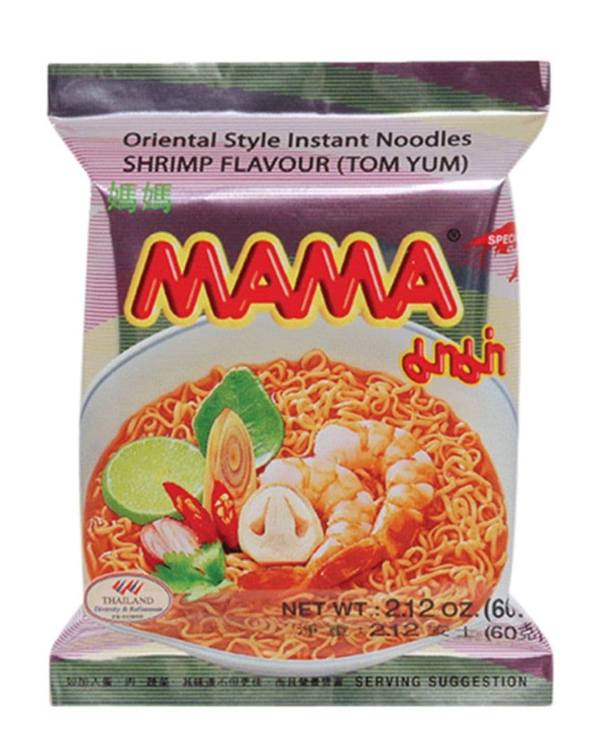 Mama Shrimp Tom Yum Instant Noodles | Buy Online at the Asian Cookshop