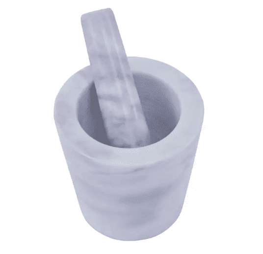 Marble Mortar & Pestle | Buy Online at The Asian Cookshop.