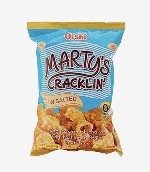 Marty's Chicharon (Salted) (Vegetarian Crackling)